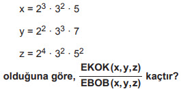 11.sınıf bölünebilme test